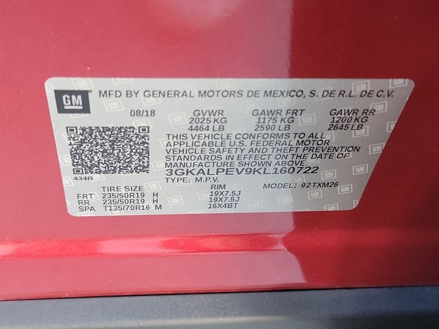 2019 GMC Terrain SLT