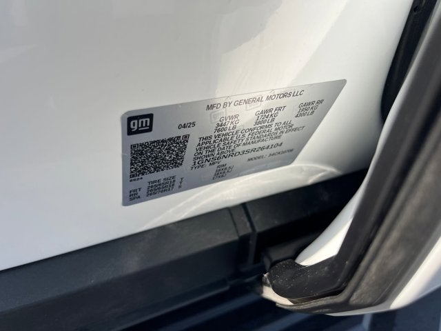 2025 Chevrolet Tahoe LT