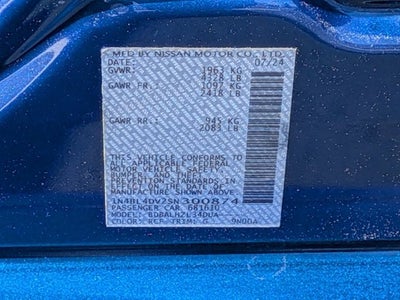 2025 Nissan Altima 2.5 SV