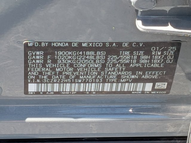 2025 Honda HR-V Sport