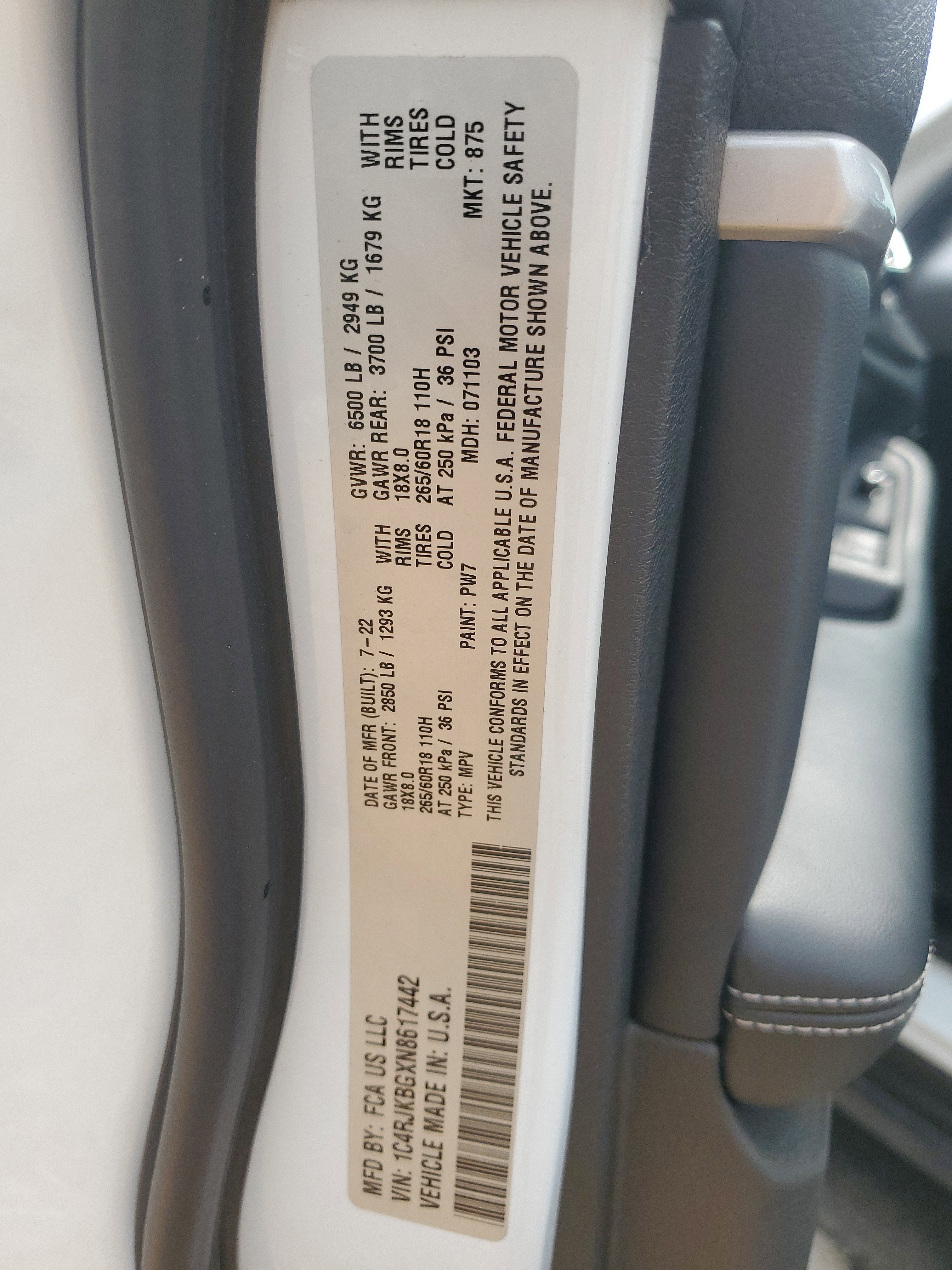 2022 Jeep Grand Cherokee L Limited