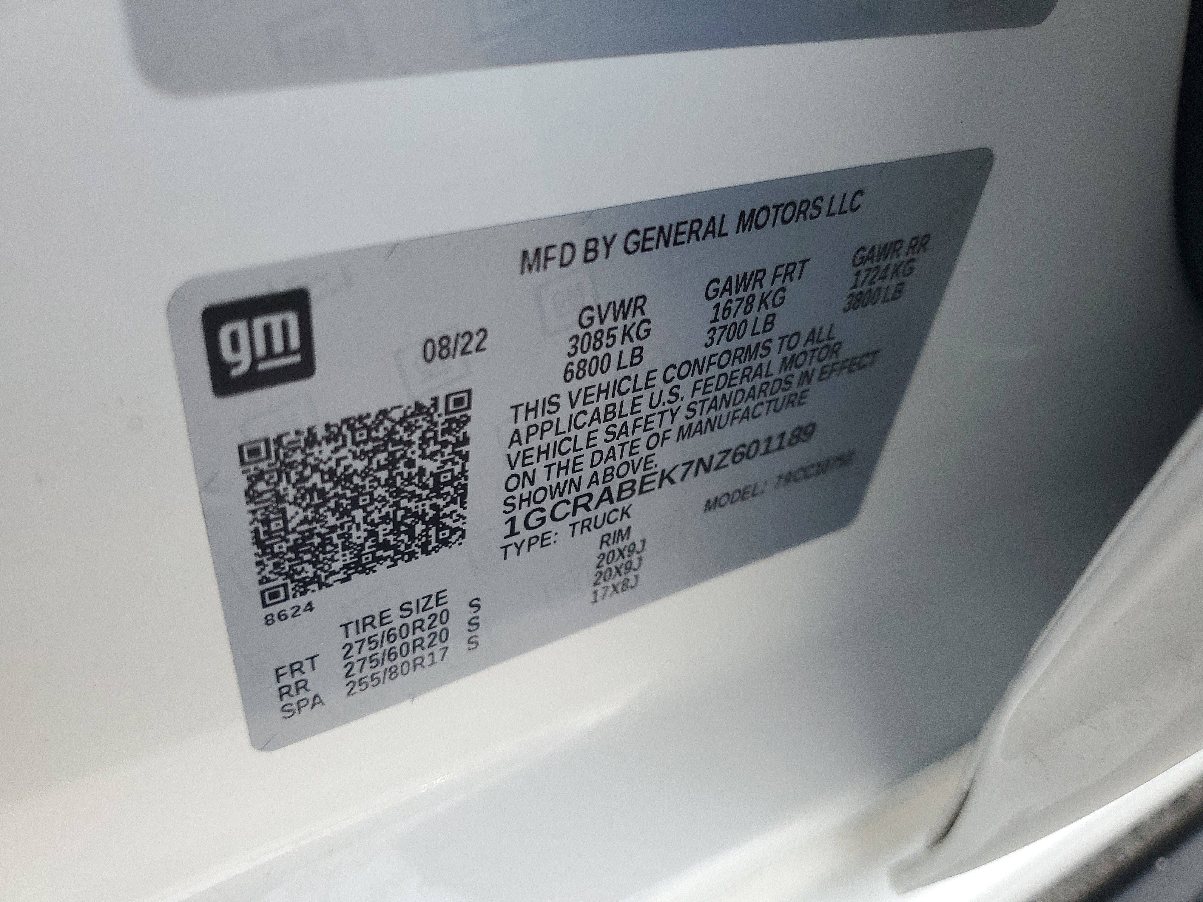 2022 Chevrolet Silverado 1500 Custom