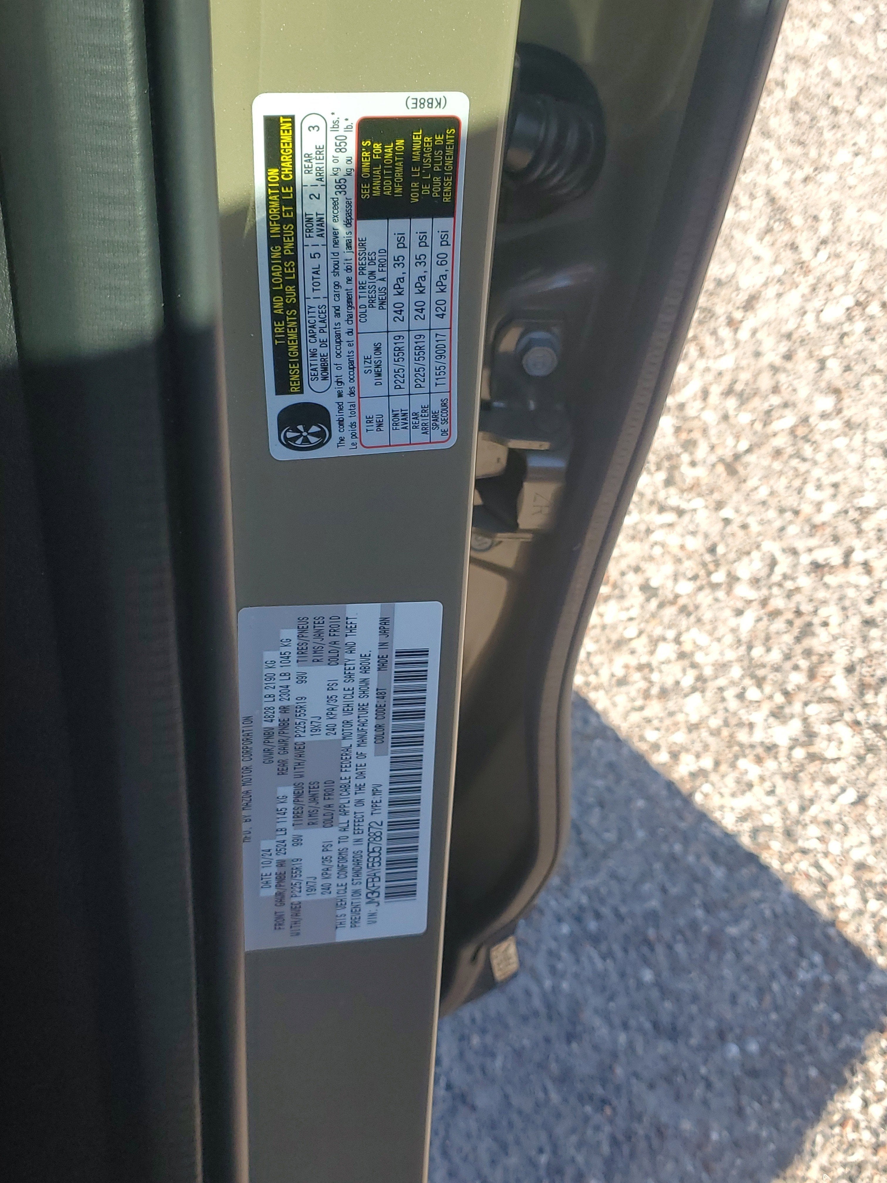 2025 Mazda Mazda CX-5 2.5 Carbon Turbo