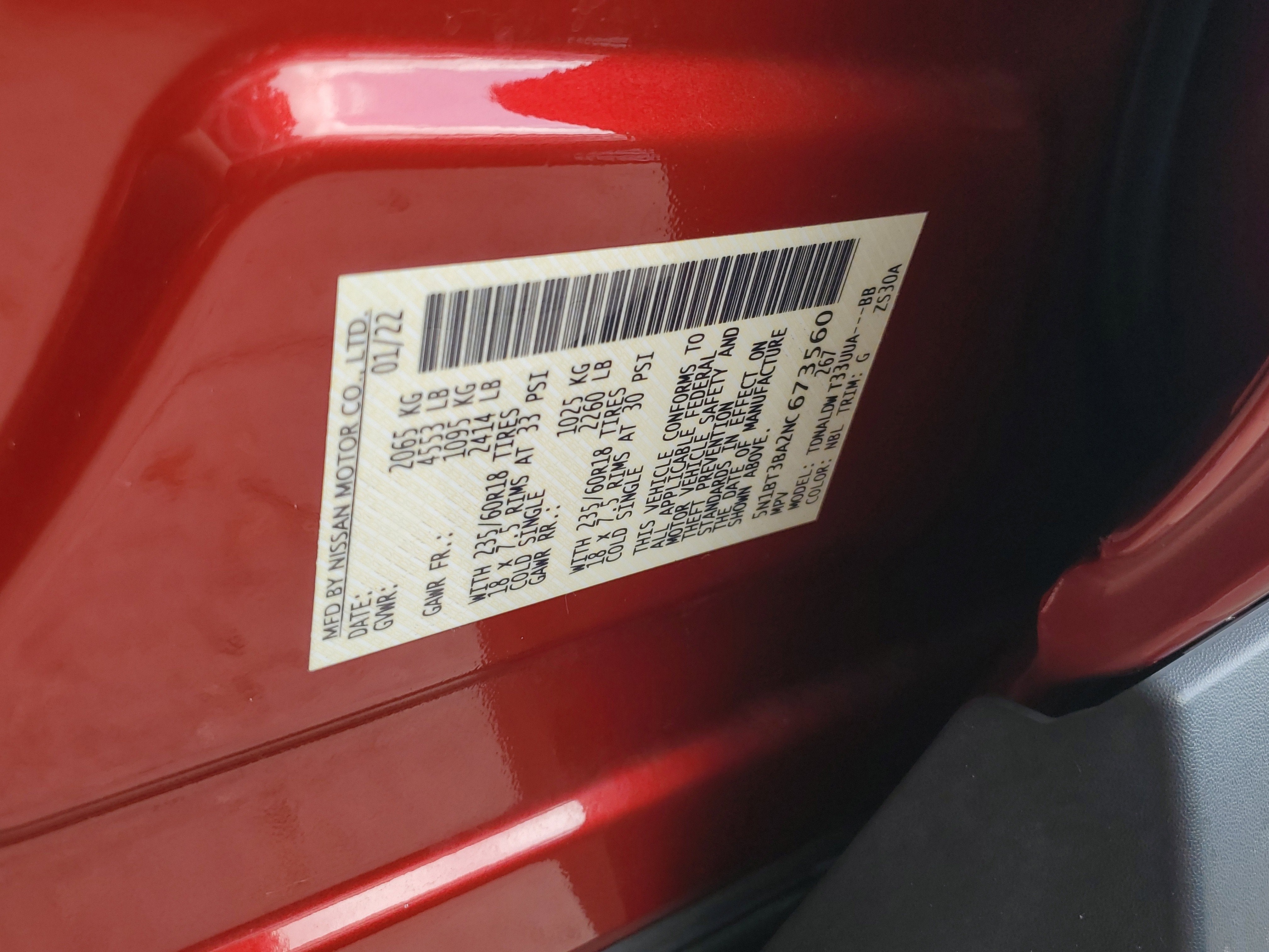 2022 Nissan Rogue SV