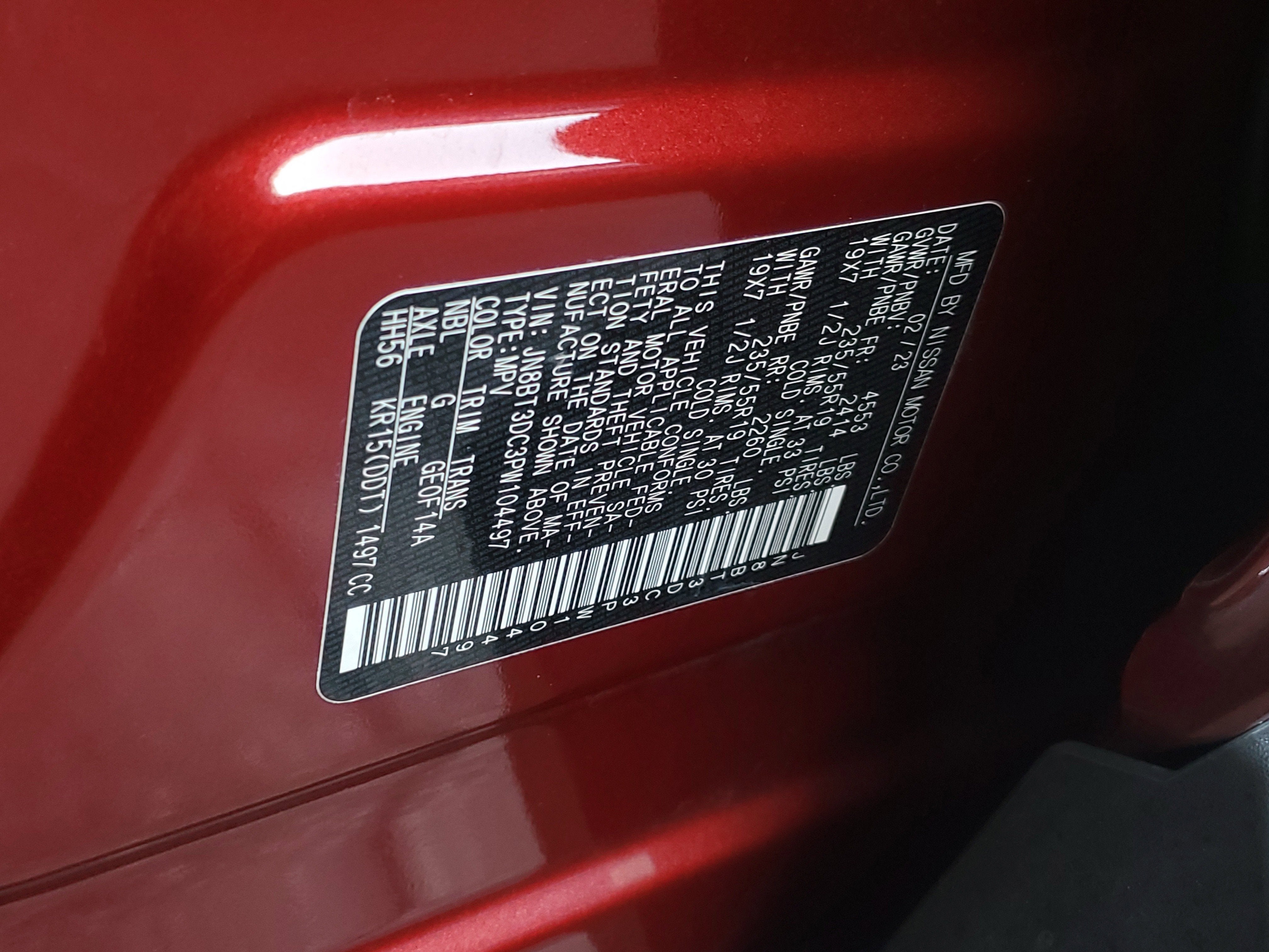 2023 Nissan Rogue Platinum