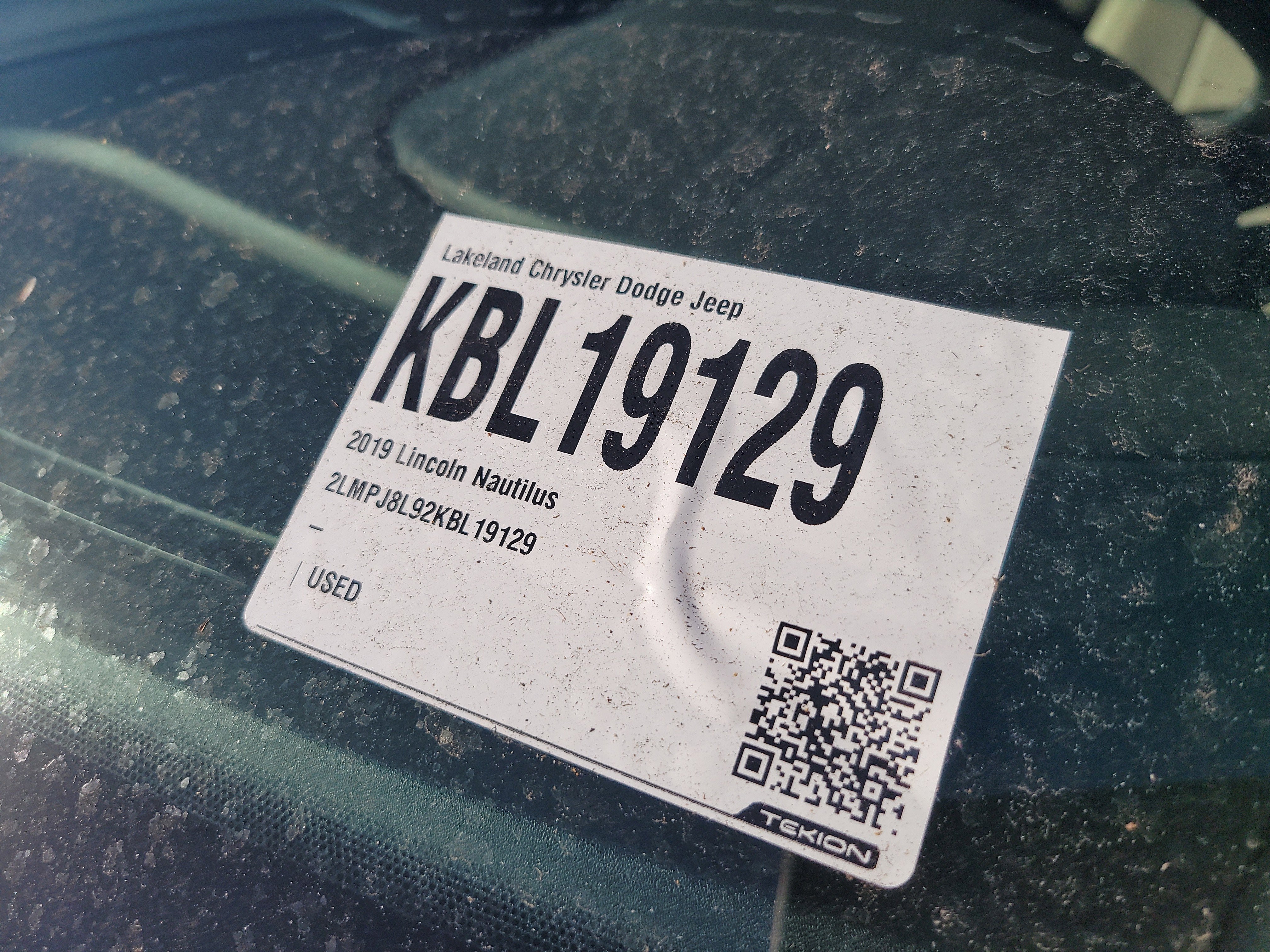 2019 Lincoln Nautilus Reserve