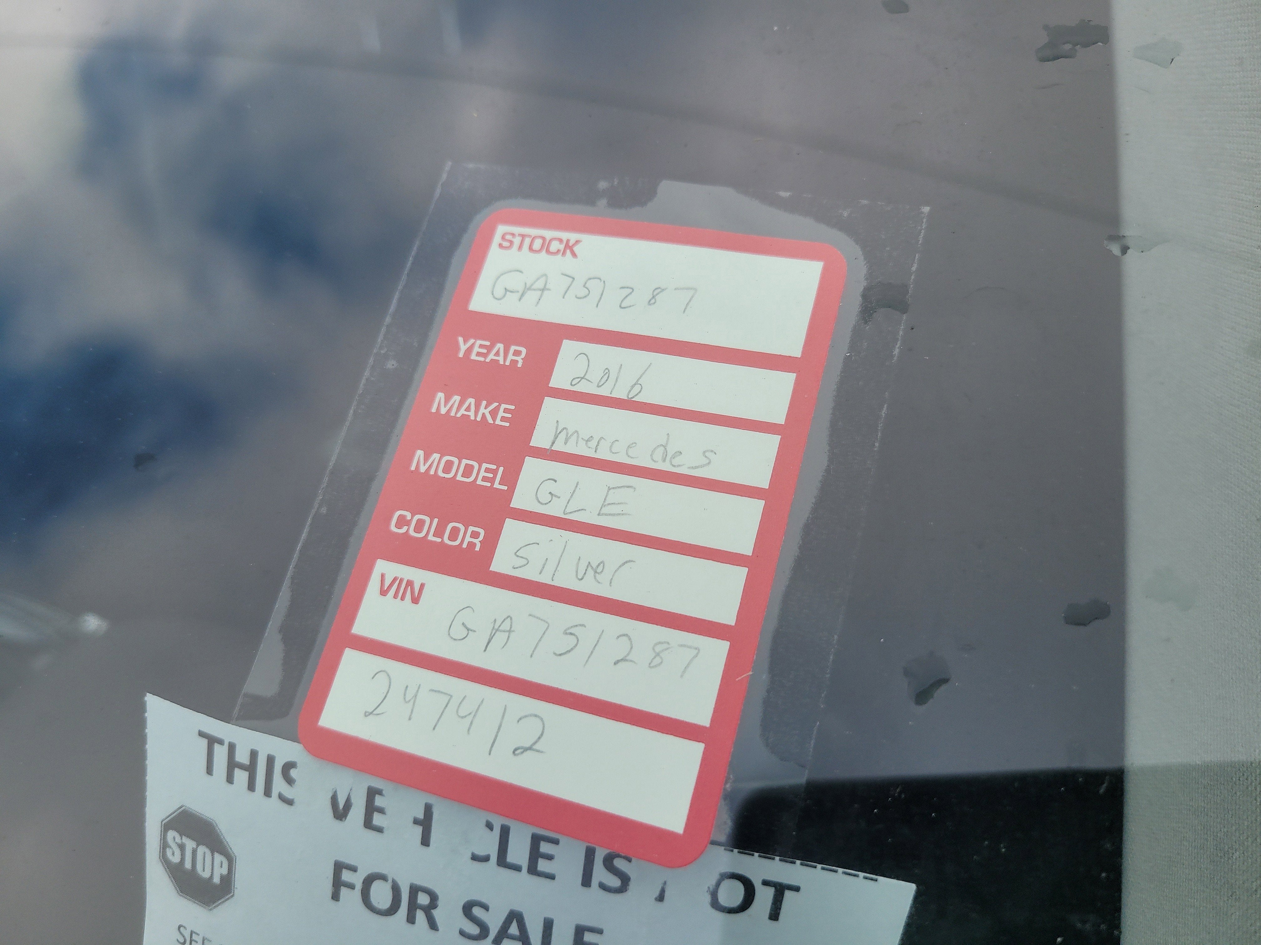 2016 Mercedes-Benz GLE GLE 350