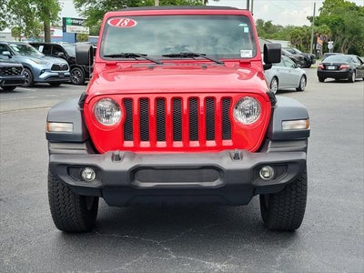 2018 Jeep Wrangler Unlimited Sport S