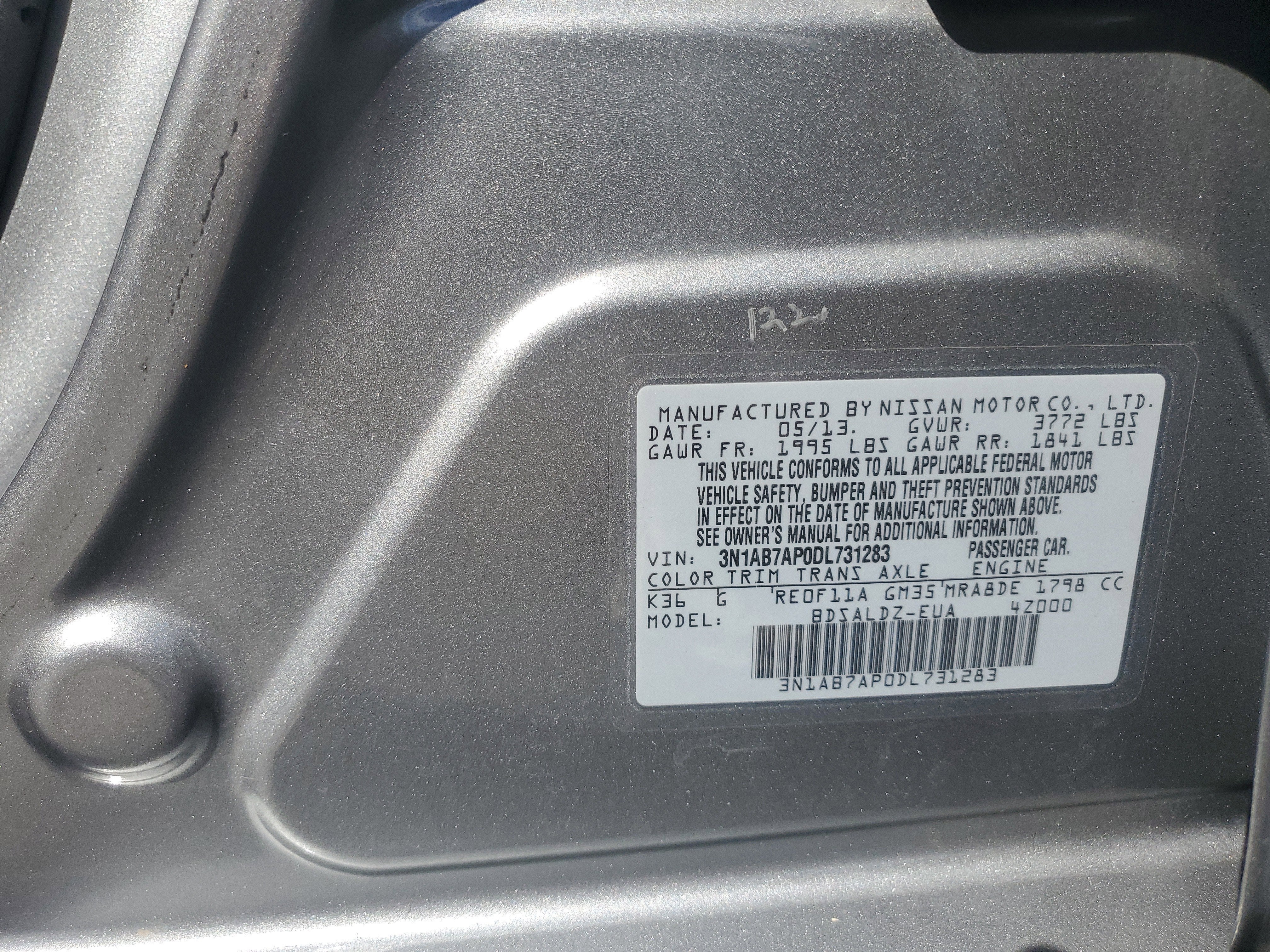 2013 Nissan Sentra SV