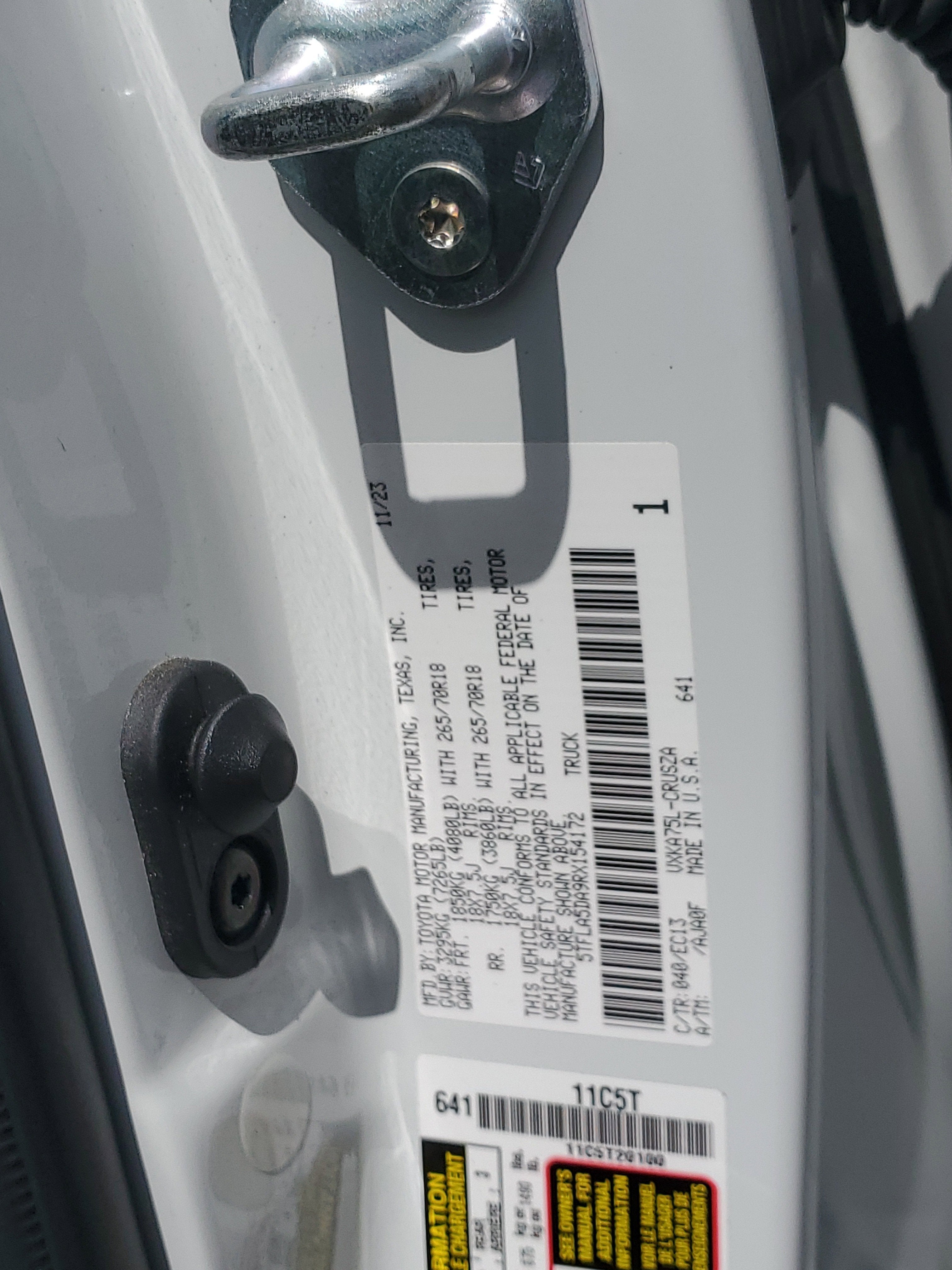 2024 Toyota Tundra 4WD SR5