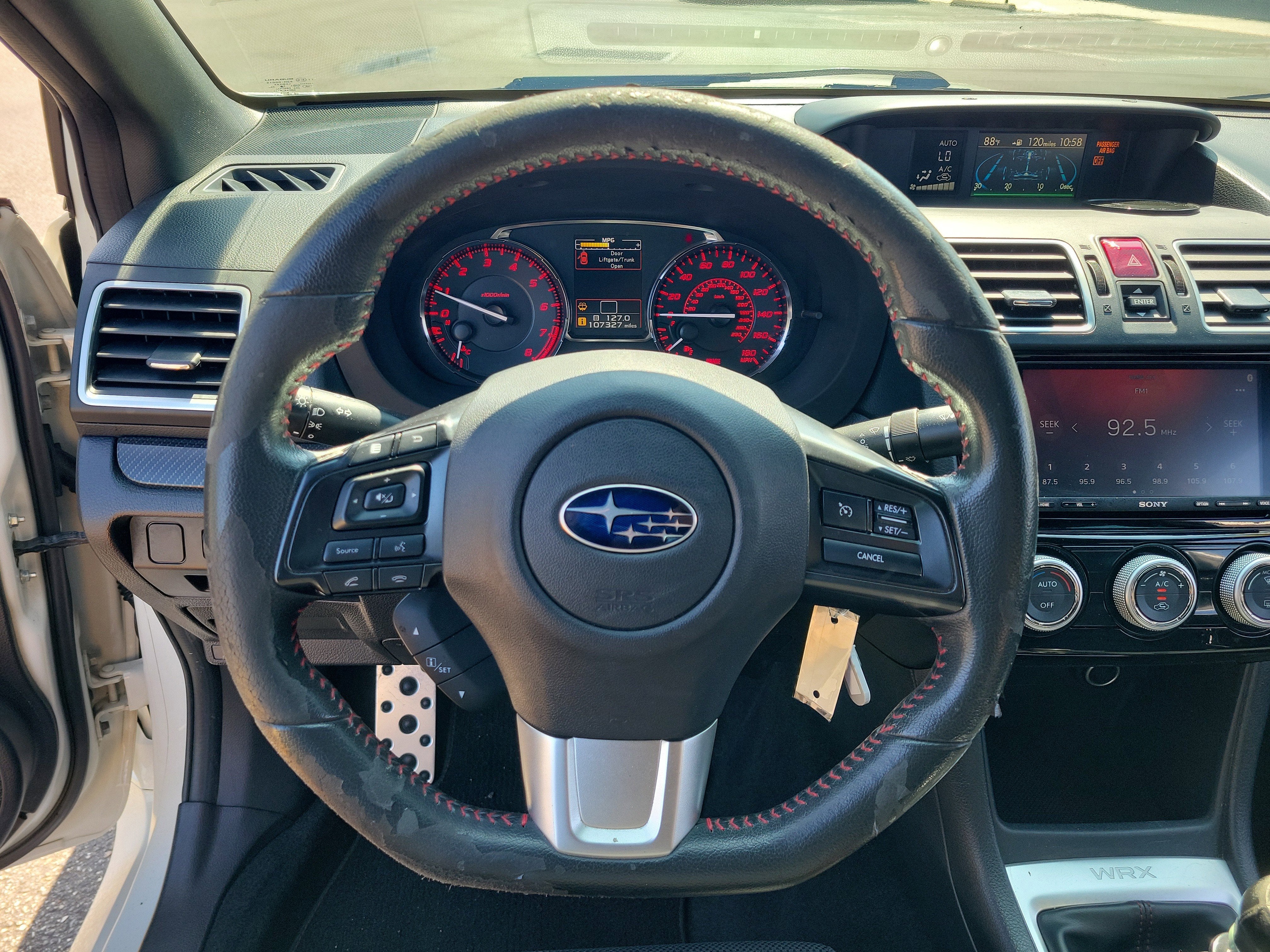 2017 Subaru WRX Manual