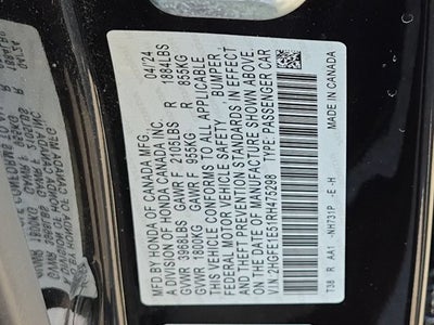 2024 Honda Civic Si Base