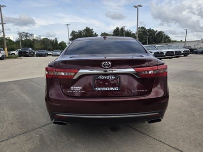 2016 Toyota Avalon Limited
