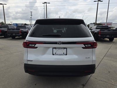 2026 Toyota Grand Highlander XLE