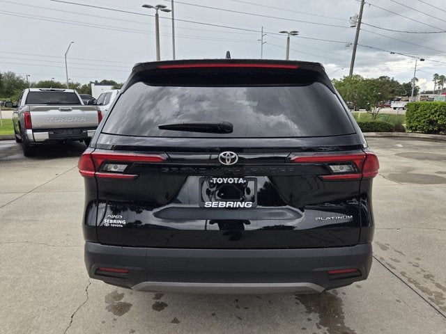 2025 Toyota Grand Highlander Platinum