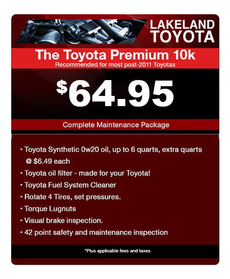 The Toyota Premium 10k
